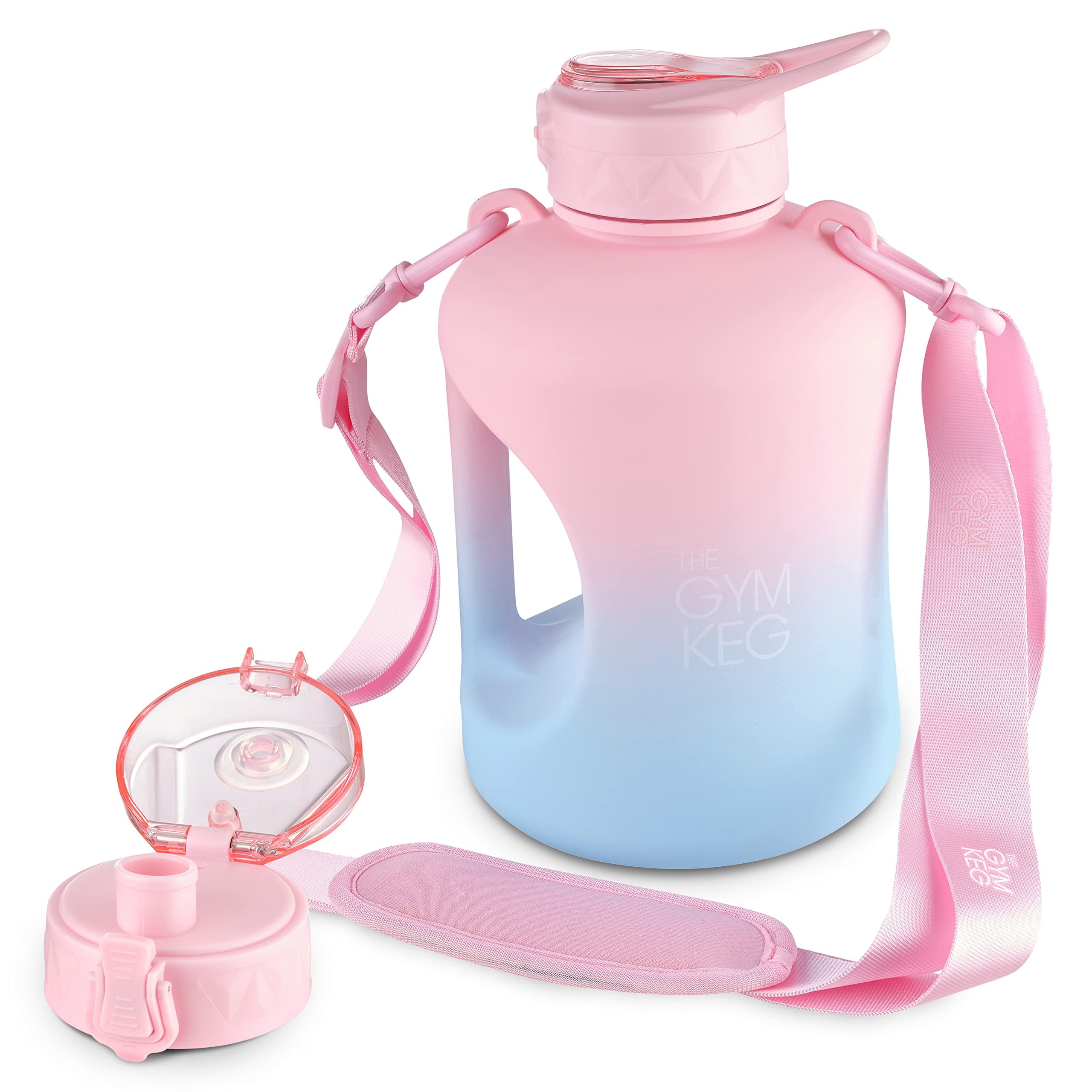 2.2L XL Half Gallon Jug Cotton Candy with Carry Strap